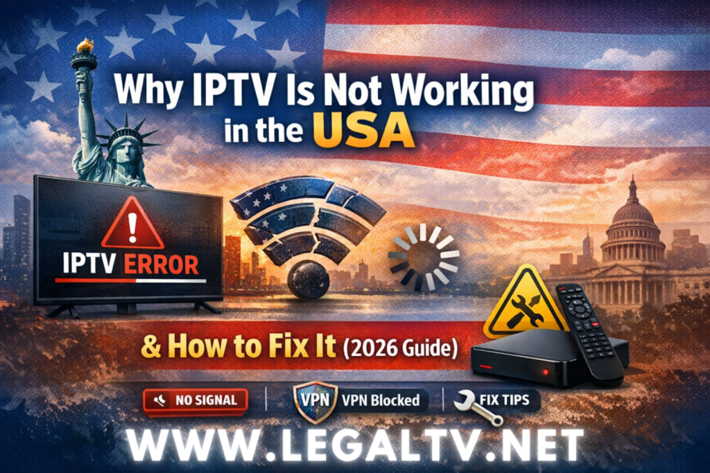 iptv not working in usa