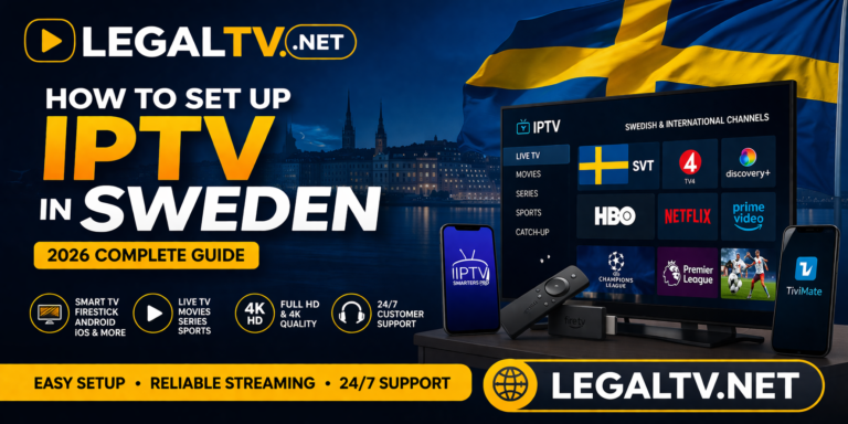 IPTV setup in Sweden 2026 guide